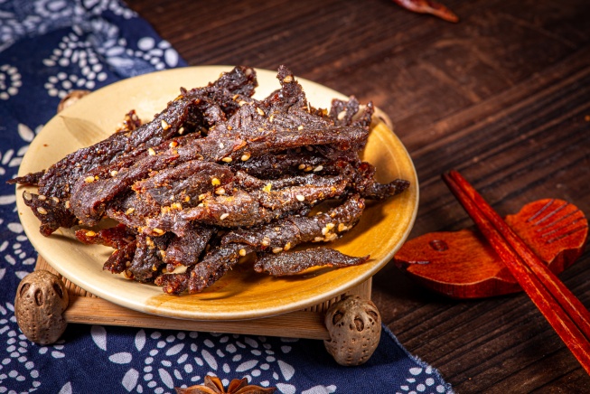 香辣牛肉条